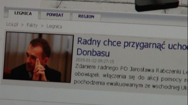 Polacy z Ukrainy w Legnicy? To gest solidarności 