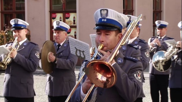 Koncert policyjnych orkiestr w Legnicy
