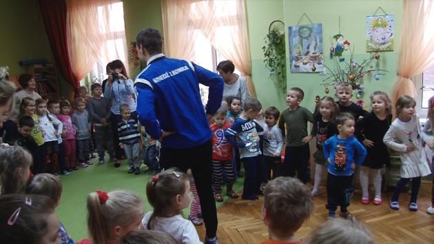 Piłkarze o zdrowiu wśród najmłodszych