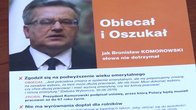 PiS o złamanych obietnicach prezydenta