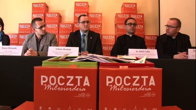 Poczta Miłosierdzia płynie w świat