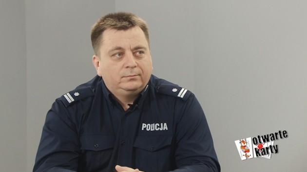 Z Masojciem o bezpieczeństwie w Legnicy