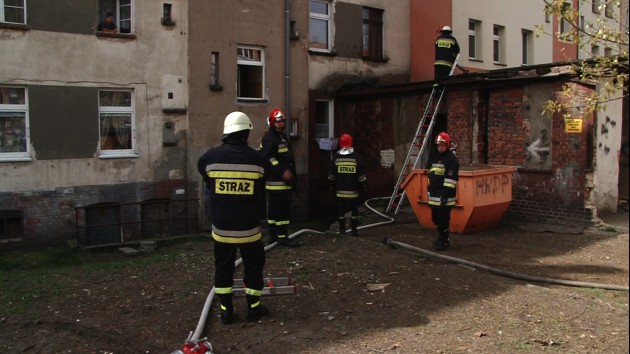 Podpalacz grasował w centrum miasta