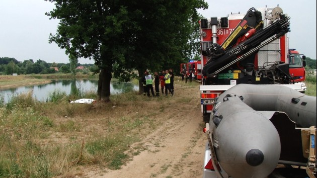Tragedia w Spalonej. Mężczyzna wjechał do żwirowiska 