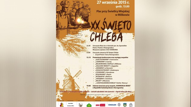 W niedzielę święto chleba w Milikowie 