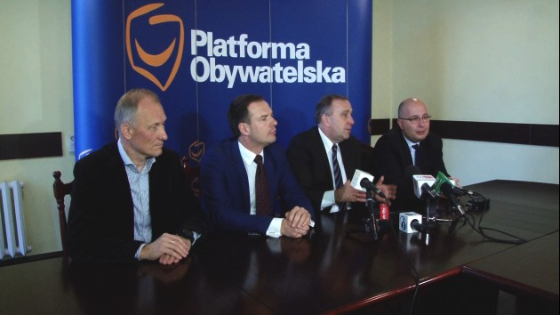 Minister Schetyna wspiera swoich ludzi w Legnicy 