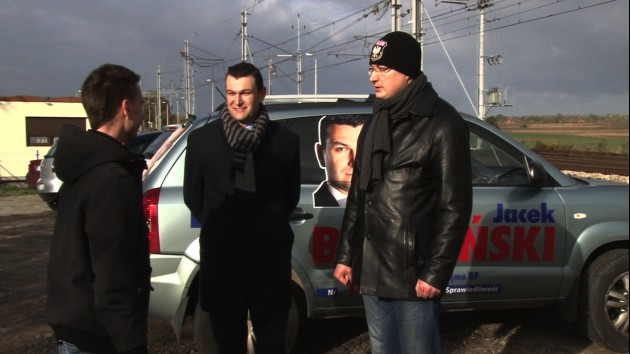 Baczomobil na ostatniej prostej kampanijnego toru