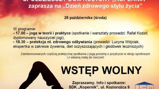 Dzień zdrowego stylu życia i spotkanie ze sztuką w Koperniku