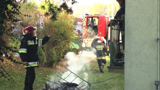 Pożar w Legnicy. Trzy osoby trafiły do szpitala