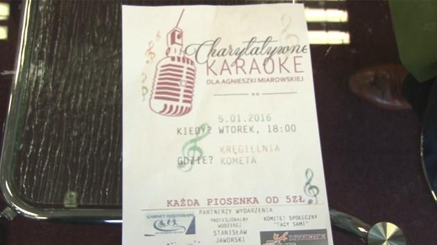 Karaoke dla Agnieszki Miarowskiej 