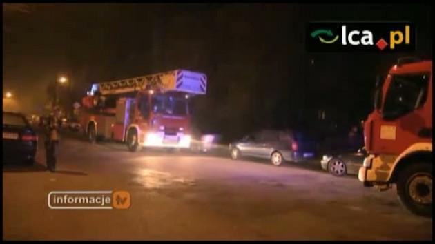 Ewakuowali mieszkańców bloku na Asnyka