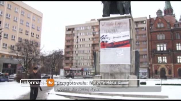Pomnik na Placu Słowiańskim znów zaatakowany