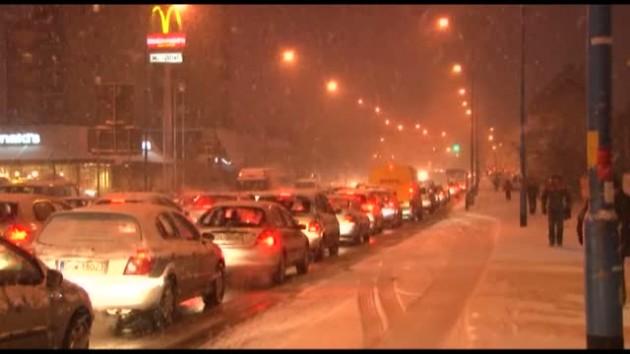Zimowy paraliż miasta 