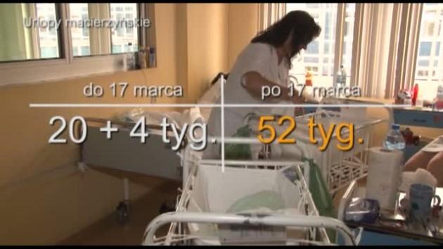 Szczęśliwi rodzice ale bez rocznego urlopu macierzyńskiego 