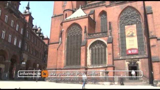 Remont w legnickiej katedrze 