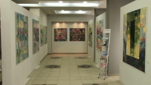 Pejzaż w Galerii Sztuki