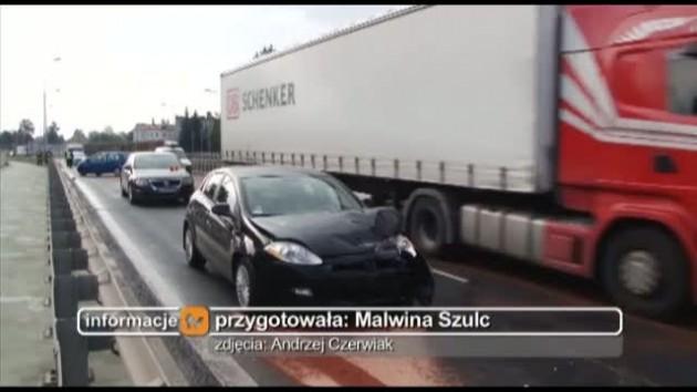 Rozlany olej spowodował wypadek