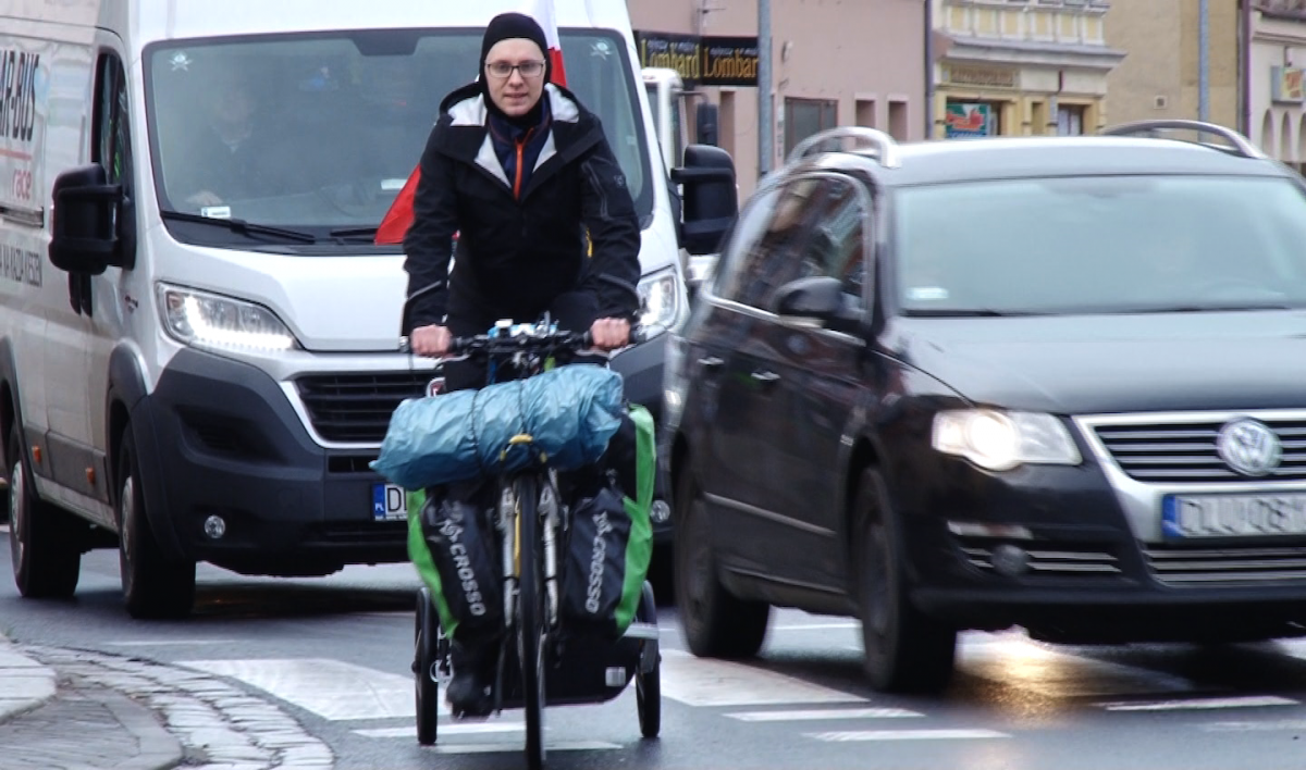 Legniczanin wyruszył w podróż na rowerze do norweskiego Przylądka Północy