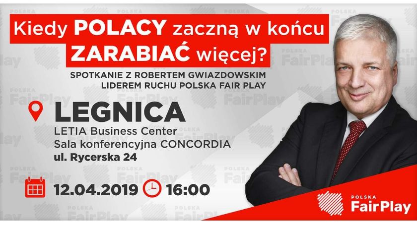 Prof. Robert Gwiazdowski w Legnicy. Otwarte spotkanie w Letii