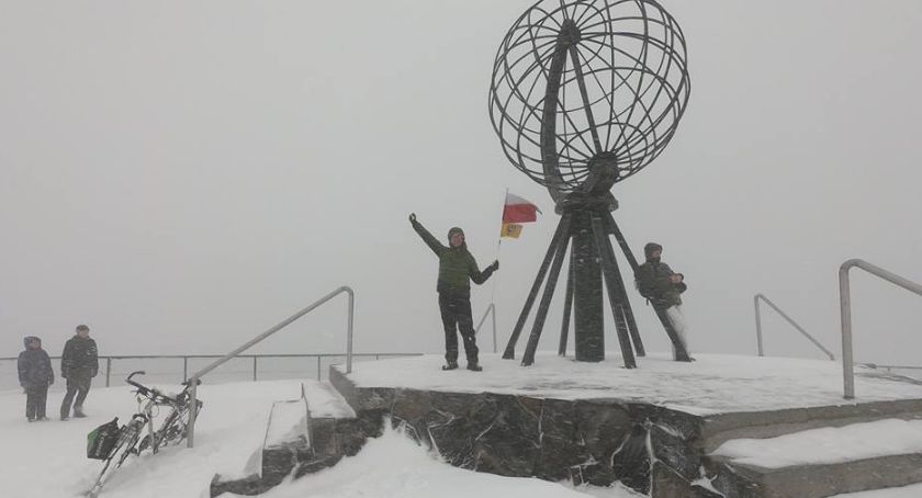 Legniczanin osiągnął swój cel i dojechał rowerze na Nordkapp