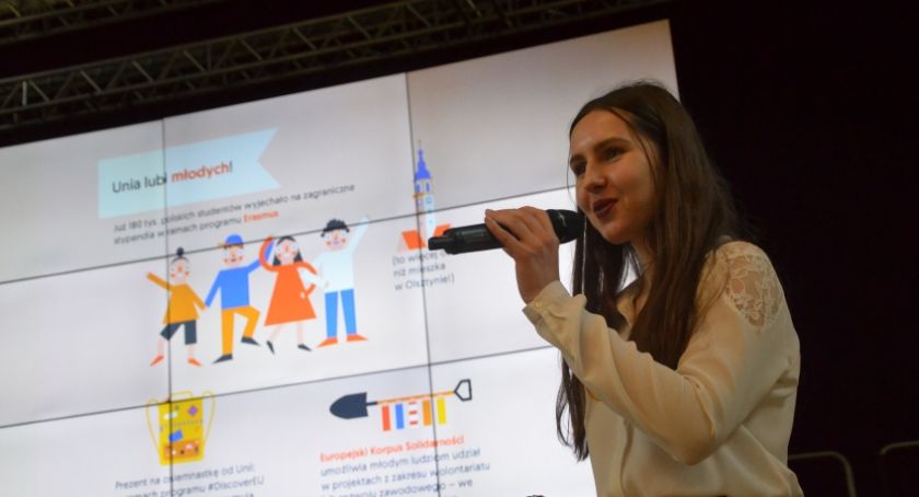 Młodzi radni promowali wybory do Parlamentu Europejskiego