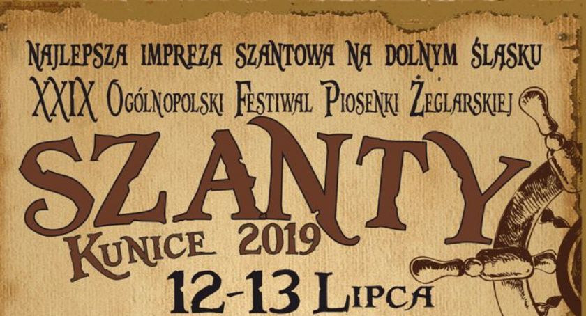 Festiwal Piosenki Żeglarskiej Szanty Kunice już w najbliższy weekend 