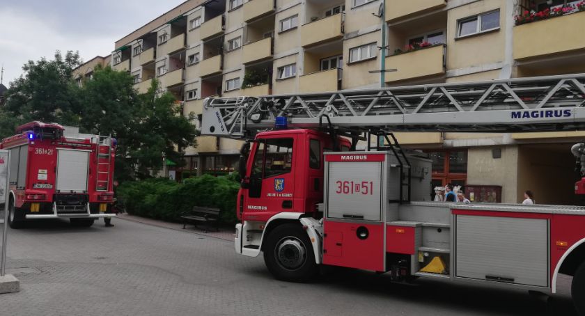 Zabawy dzieci zakończone interwencją straży pożarnej i policji 