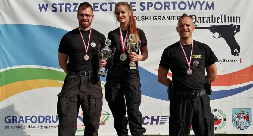 Policjantka z Legnicy popisała się na zawodach w celnym okiem