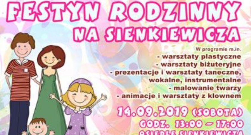 W najbliższą sobotę familijny festyn na osiedlu Sienkiewicza