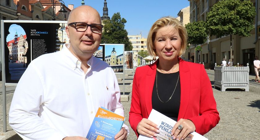 Robert Kropiwnicki i Elżbieta Stępień zapraszają w piątek do Ratuszowej