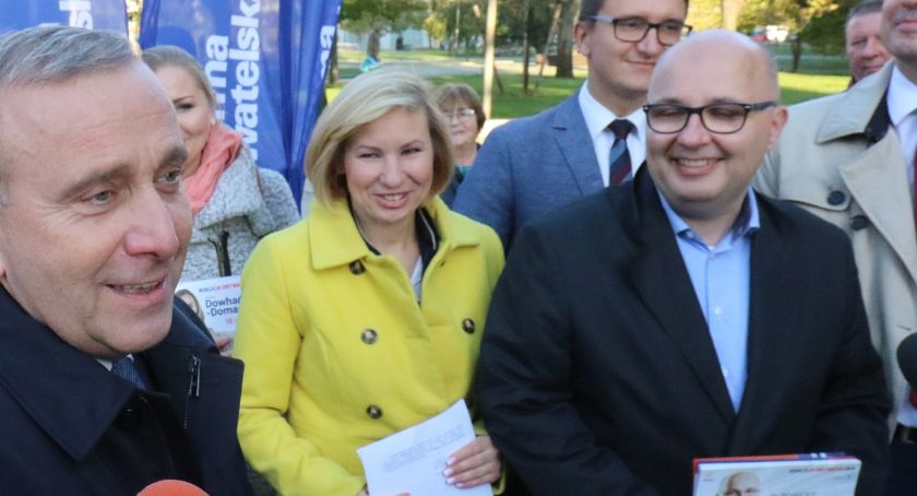 Legnica na trasie tournée lidera Koalicji Obywatelskiej [ZDJĘCIA]