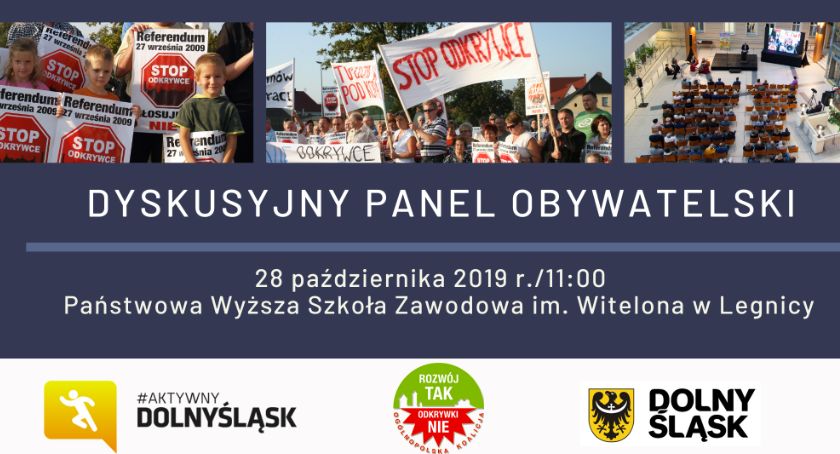 „Rozwój Tak - Odkrywki Nie” czyli dyskusyjny panel obywatelski w Legnicy