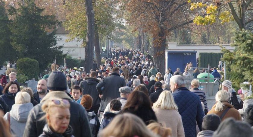 1 listopada na największej legnickiej nekropolii [ZDJĘCIA]