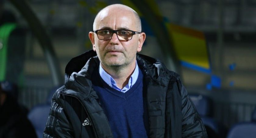 Trener Dominik Nowak o przegranym meczu z Sandecją Nowy Sącz