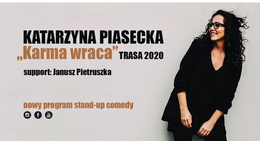 Karma wraca, a wraz z nią Katarzyna Piasecka. Mamy bilety na stand-up!
