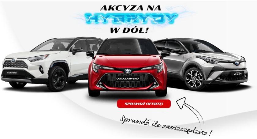 Toyota Lubin Dobrygowski obniża ceny hybryd