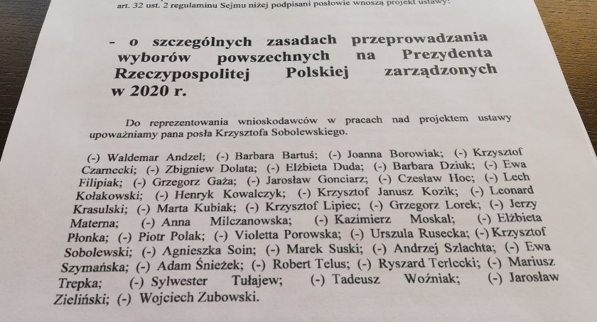 Legnicka posłanka przyłożyła rękę do farsy prezydenckich wyborów