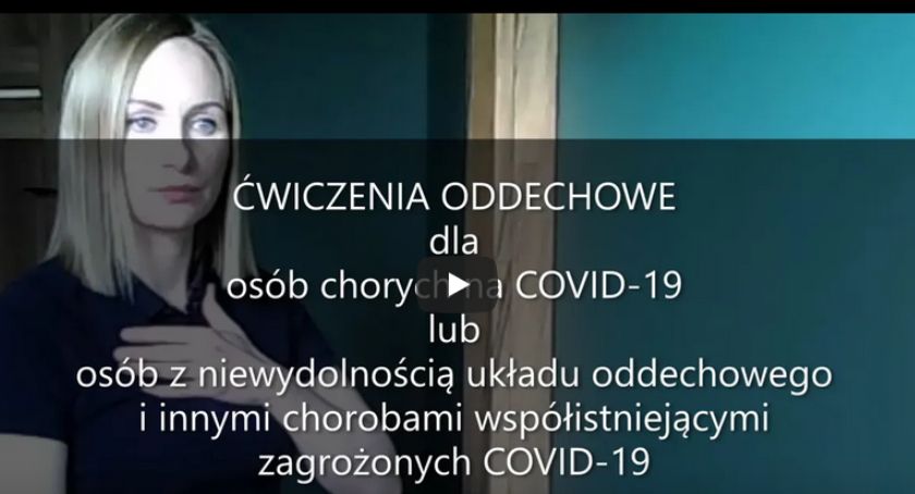Koronawirus. Polecamy film fizjoterapeutki z legnickiego szpitala [WIDEO]