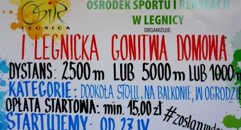 Legnicka Gonitwa Domowa - pobiegnij i wspomóż legnicki szpital!