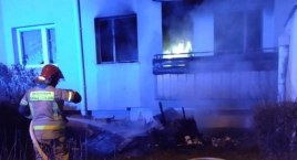 Pożar w Legnicy. Zapaliło się mieszkanie przy ul. Gałczyńskiego