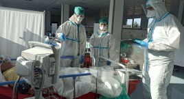 Uspokaja się sytuacja epidemiczna w legnickim szpitalu - aktualnie hospitalizowane są 52 osoby z Covid-19