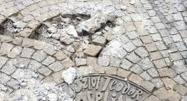 Skandal! Z Alei Gwiazd w centrum Legnicy ukradziono kolejną tablicę o wartości ponad 10 tys. zł
