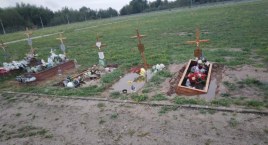 Zapadają się groby na cmentarzu w podlegnickim Jaszkowie [ZDJĘCIA]