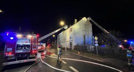 Pożar przy ul. Głogowskiej. Jedna osoba nie żyje