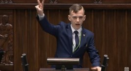 Legnicki licealista wypunktował PiS z sejmowej mównicy