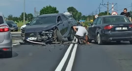 Uwaga, kierowcy! Wypadek na trasie Legnica - Złotoryja