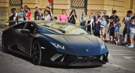 Eurorailly 2024 w Legnicy - luksusowe samochody i... piękny traktor Porsche (FOTO - część 2)