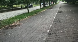 Pasy na drodze rowerowej zostaną odmalowane