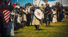 Legnickie Pole 1241 - dzień drugi - inscenizacja bitwy pod Legnicą (FOTO część 2)