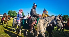  Legnickie Pole 1241 - dzień drugi - inscenizacja bitwy pod Legnicą (FOTO część 3)